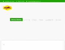Tablet Screenshot of agtel.zamosc.pl