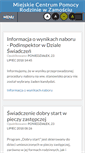 Mobile Screenshot of mcpr.zamosc.pl