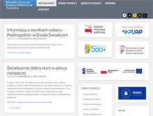 Tablet Screenshot of mcpr.zamosc.pl
