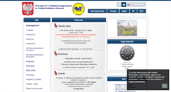 Desktop Screenshot of gimnazjum7.zamosc.pl