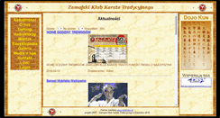 Desktop Screenshot of karate.zamosc.pl